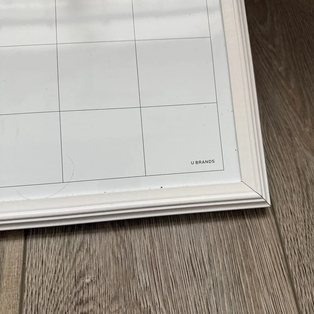 U Brands Magnetic Dry Erase Monthly Calendar